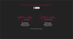 Desktop Screenshot of fairweathermasonry.com
